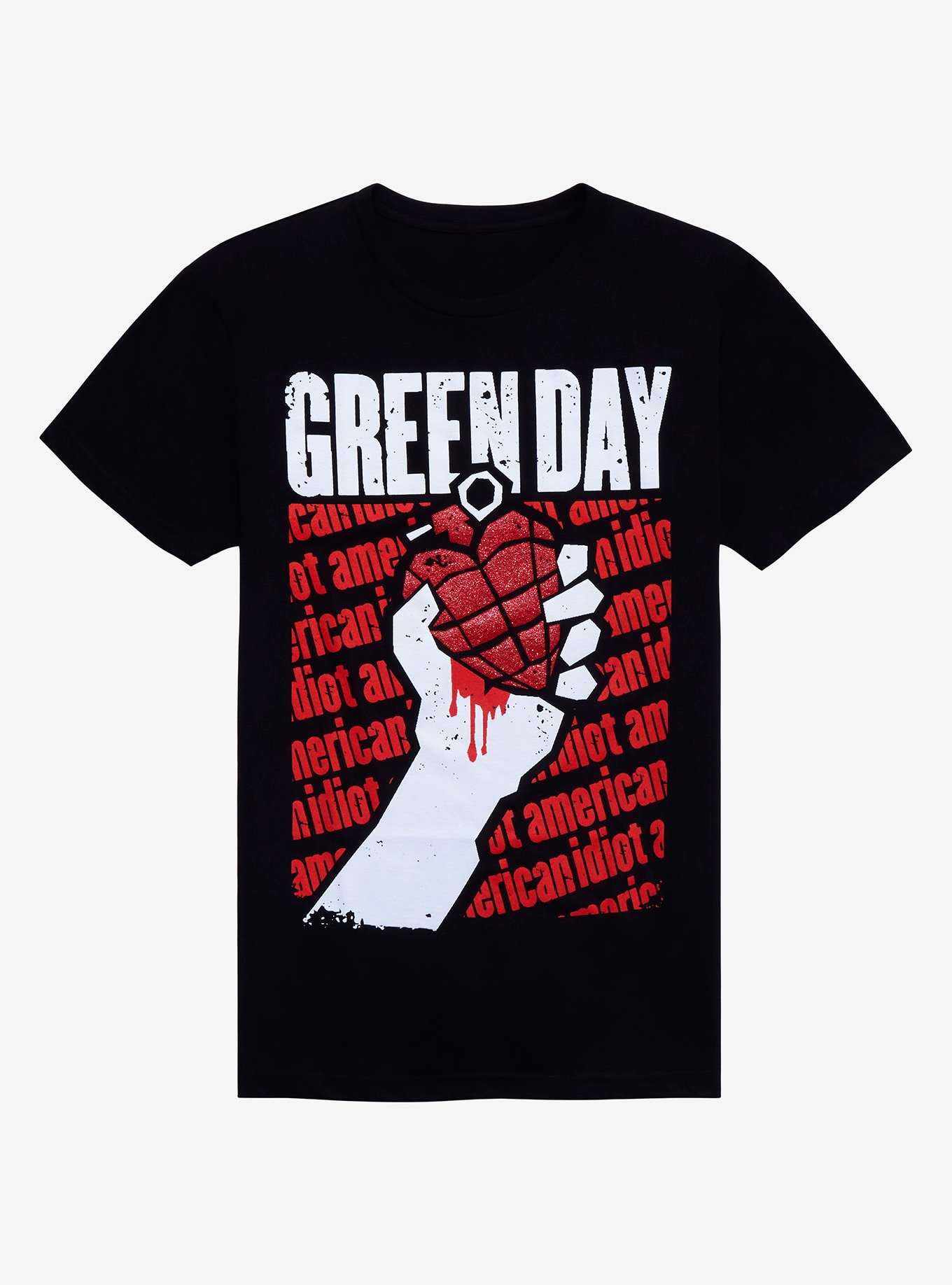 Green Day American Idiot Boyfriend Fit Girls T-Shirt, , hi-res