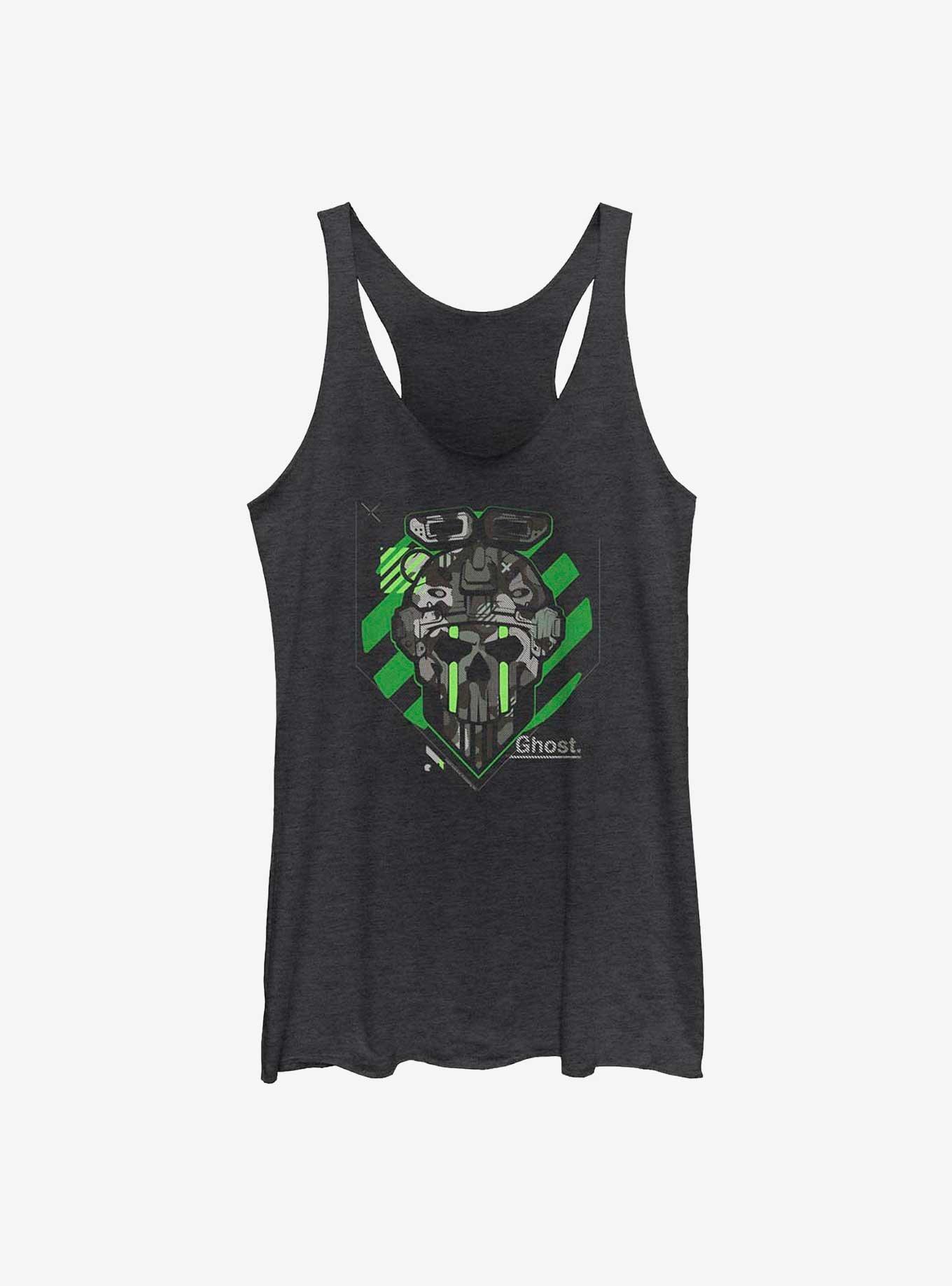 Call Of Duty Camo Ghost Girls Raw Edge Tank, , hi-res