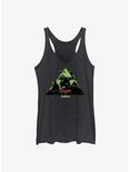 Call Of Duty Mission Covert Girls Raw Edge Tank, BLK HTR, hi-res