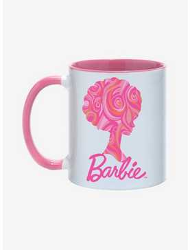 Barbie Retro Swirl Silhouette Mug, , hi-res