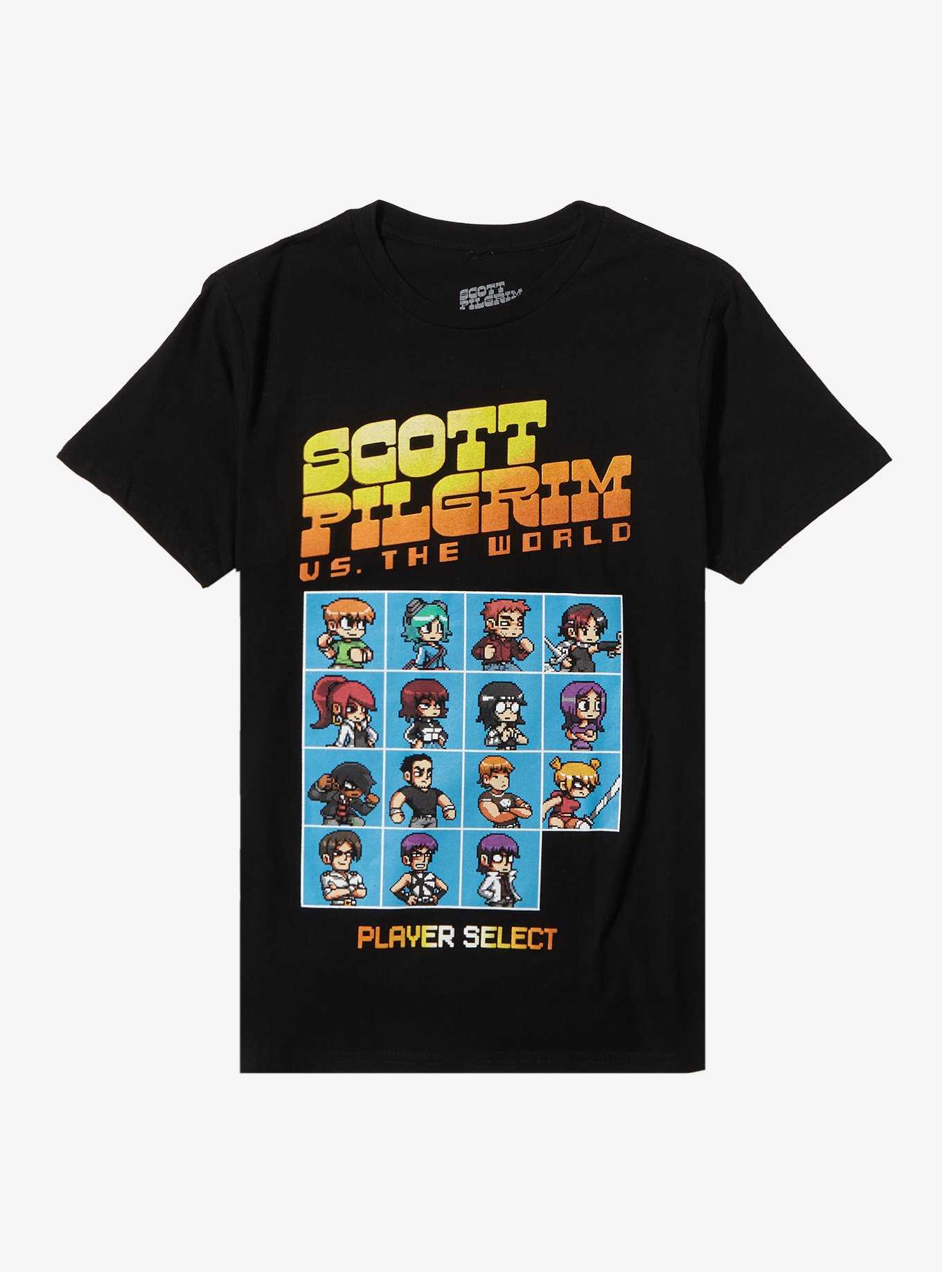 Scott Pilgrim Vs. The World Player Select Boyfriend Fit Girls T-Shirt, , hi-res