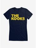 The Kooks Logo Girls T-Shirt, NAVY, hi-res