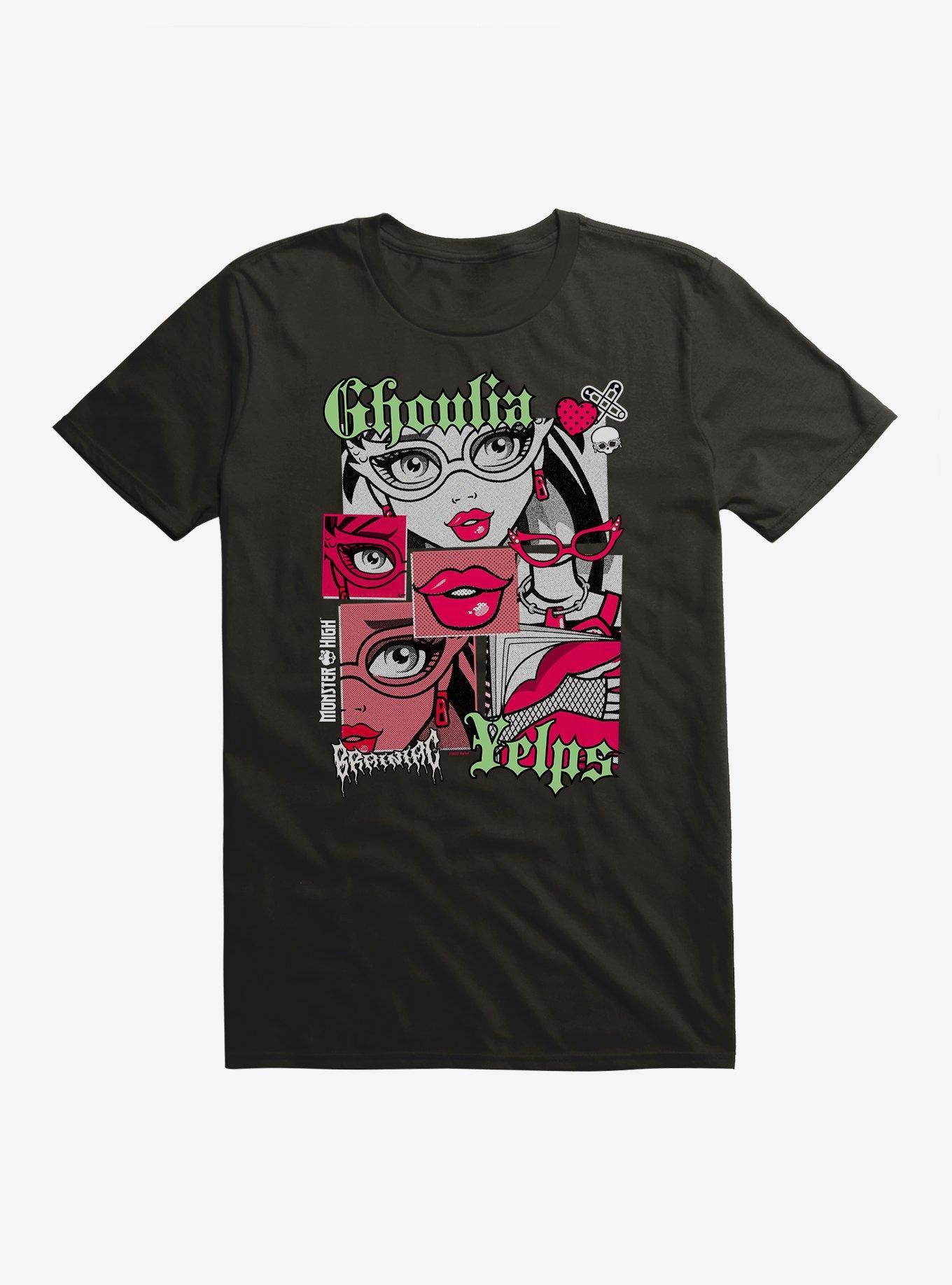 Monster High Ghoulia Yelps Brainiac T-Shirt, BLACK, hi-res