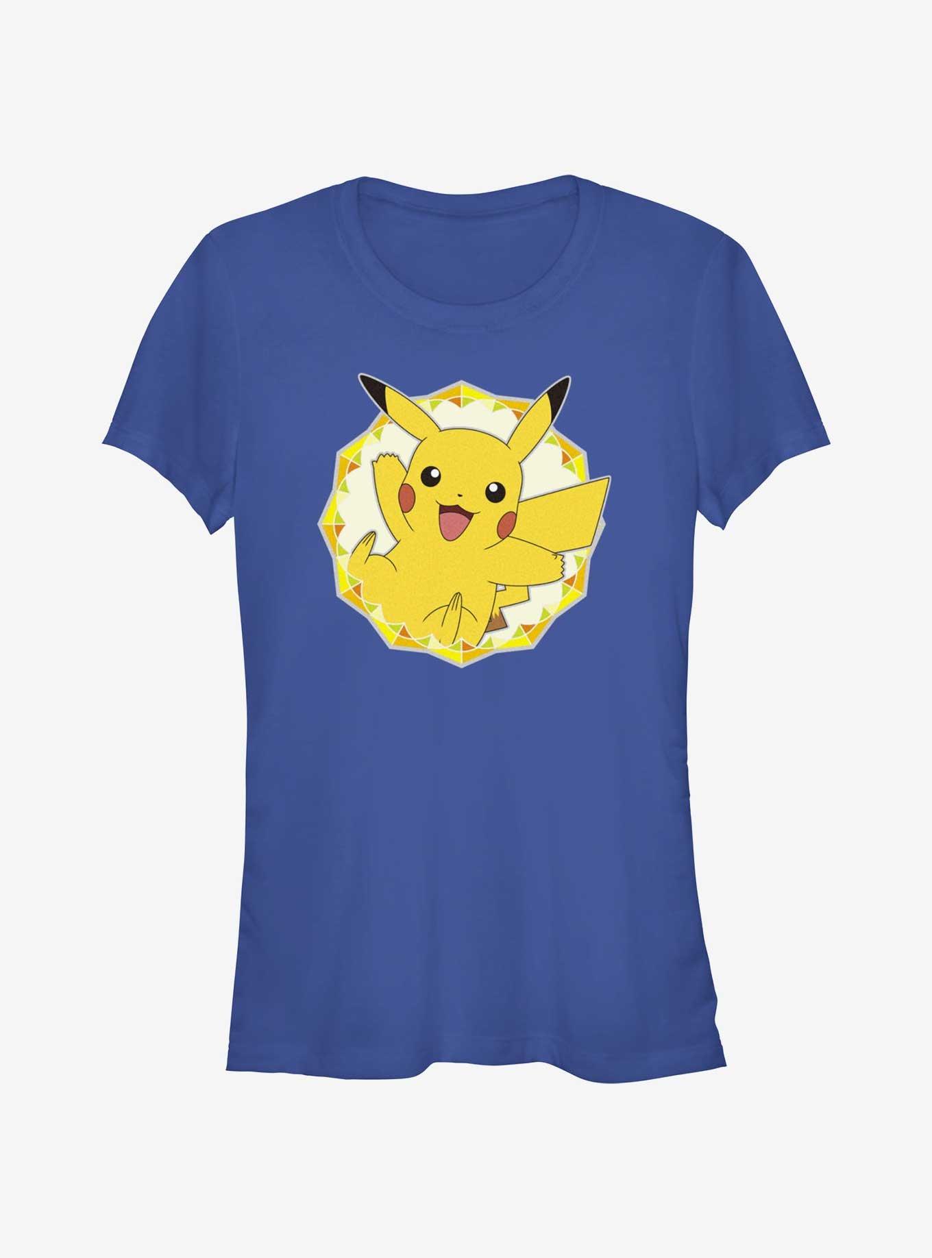 Pokemon Pikachu Sparkle Girls T-Shirt, ROYAL, hi-res