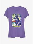 Pokemon Miraidon Group Poster Girls T-Shirt, PURPLE, hi-res