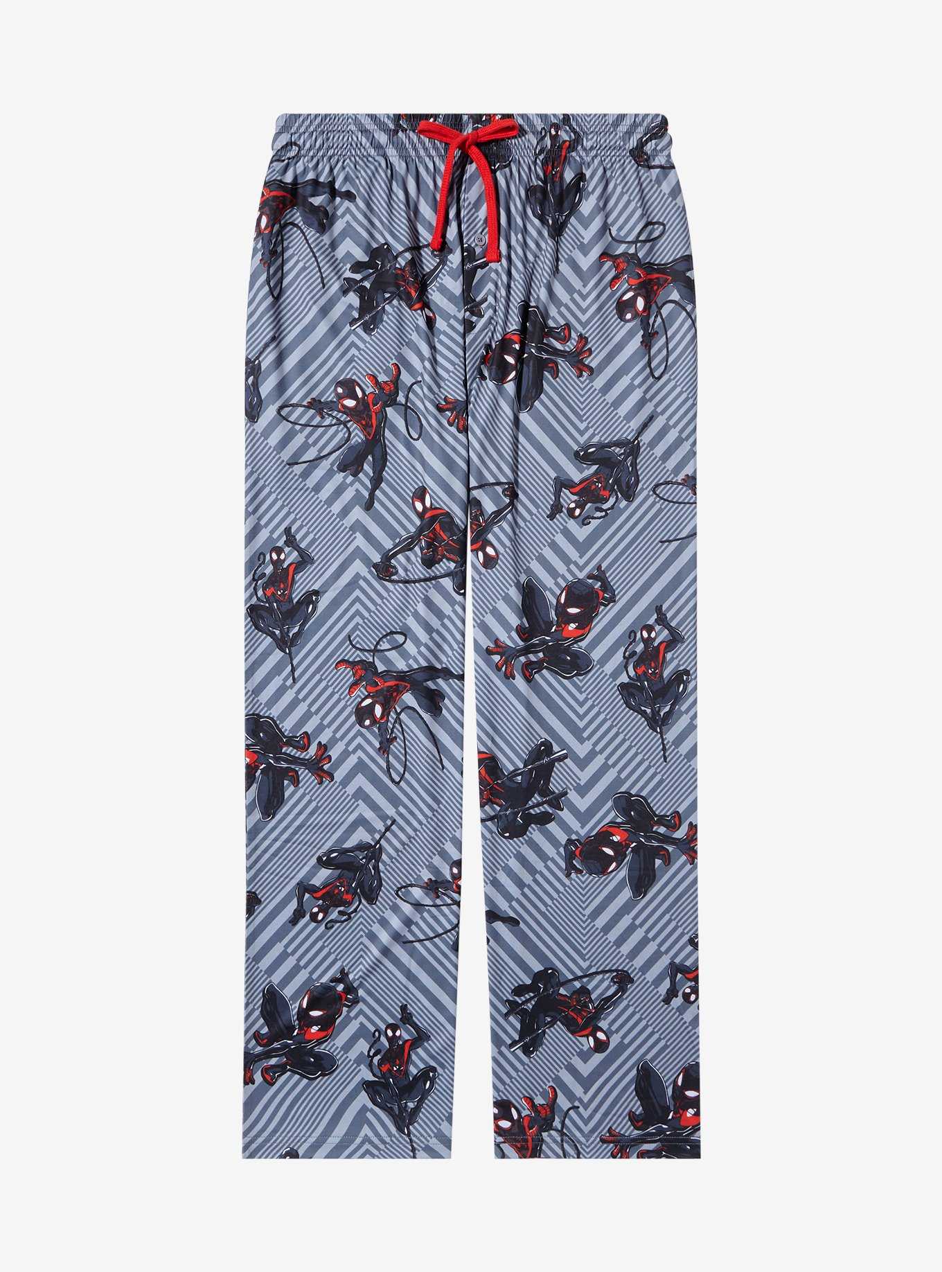 Marvel Womens' Spider-Man Comic Book 2 Piece Jogger Pajama Set (XXL) Grey :  : Clothing, Shoes & Accessories