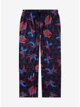 Marvel Spider-Man Allover Print Women's Plus Size Sleep Pants - BoxLunch Exclusive, BLACK, hi-res