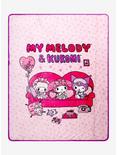 My Melody & Kuromi Slumber Party Throw Blanket, , hi-res