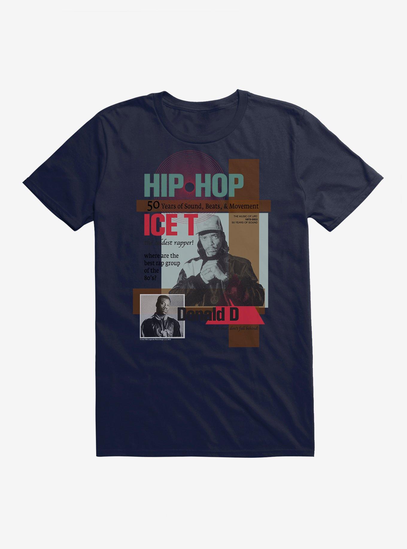 The 50th Anniversary Of Hip-Hop Ice-T And Donald D T-Shirt | Hot Topic