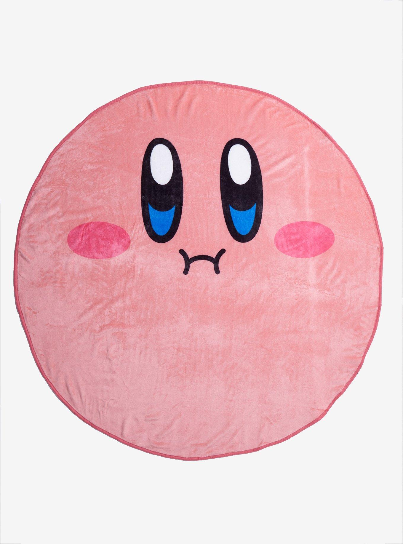 Kirby Face Circular Throw Blanket, , hi-res