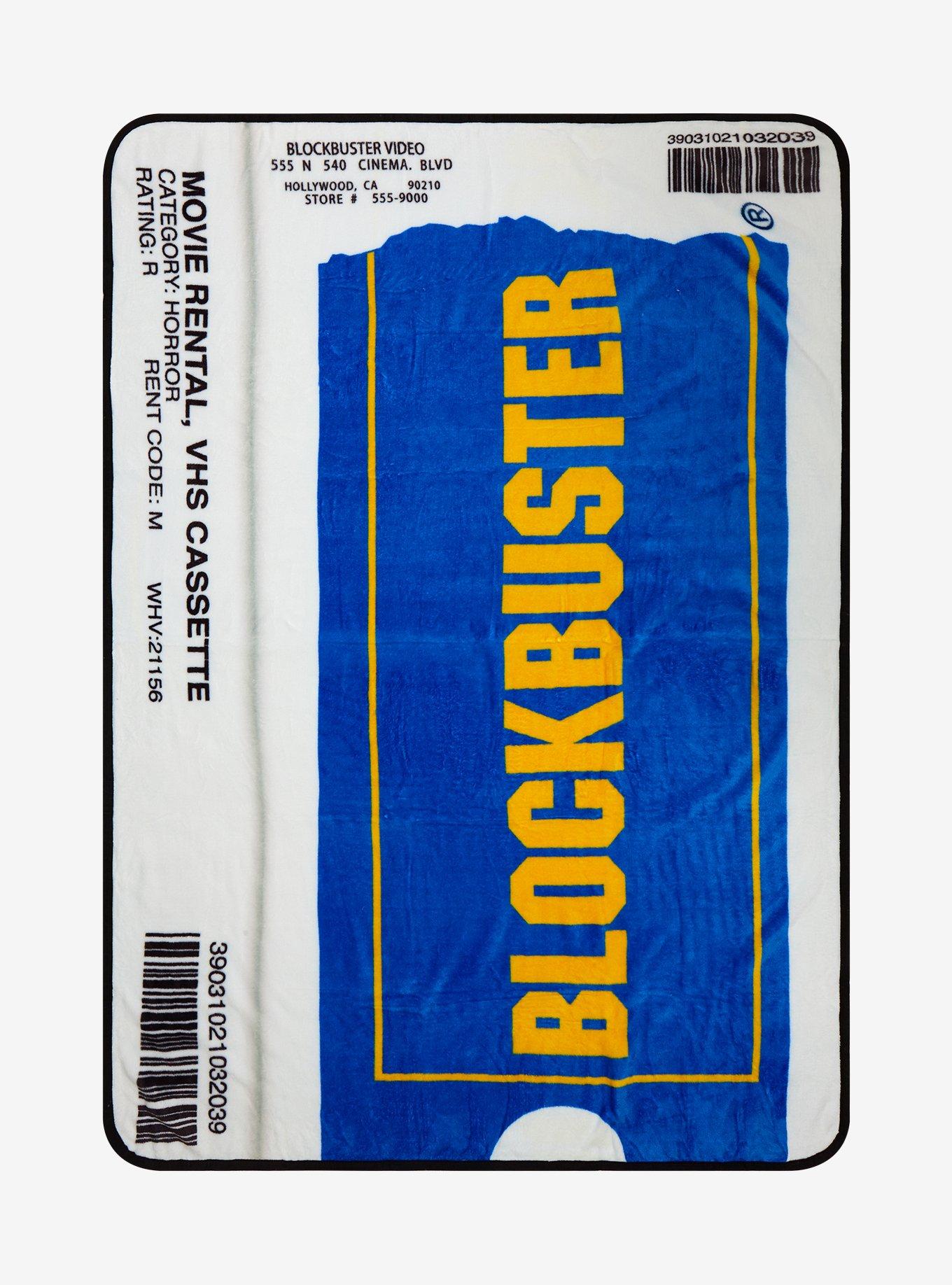 Blockbuster VHS Throw Blanket, , hi-res