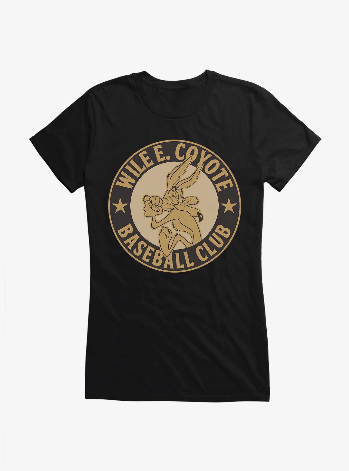 Looney Tunes Wile E. Coyote Baseball Club Girls T-Shirt, , hi-res