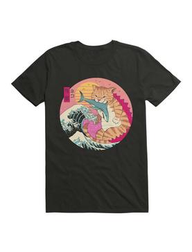 Neko Wave Kaiju T-Shirt, , hi-res