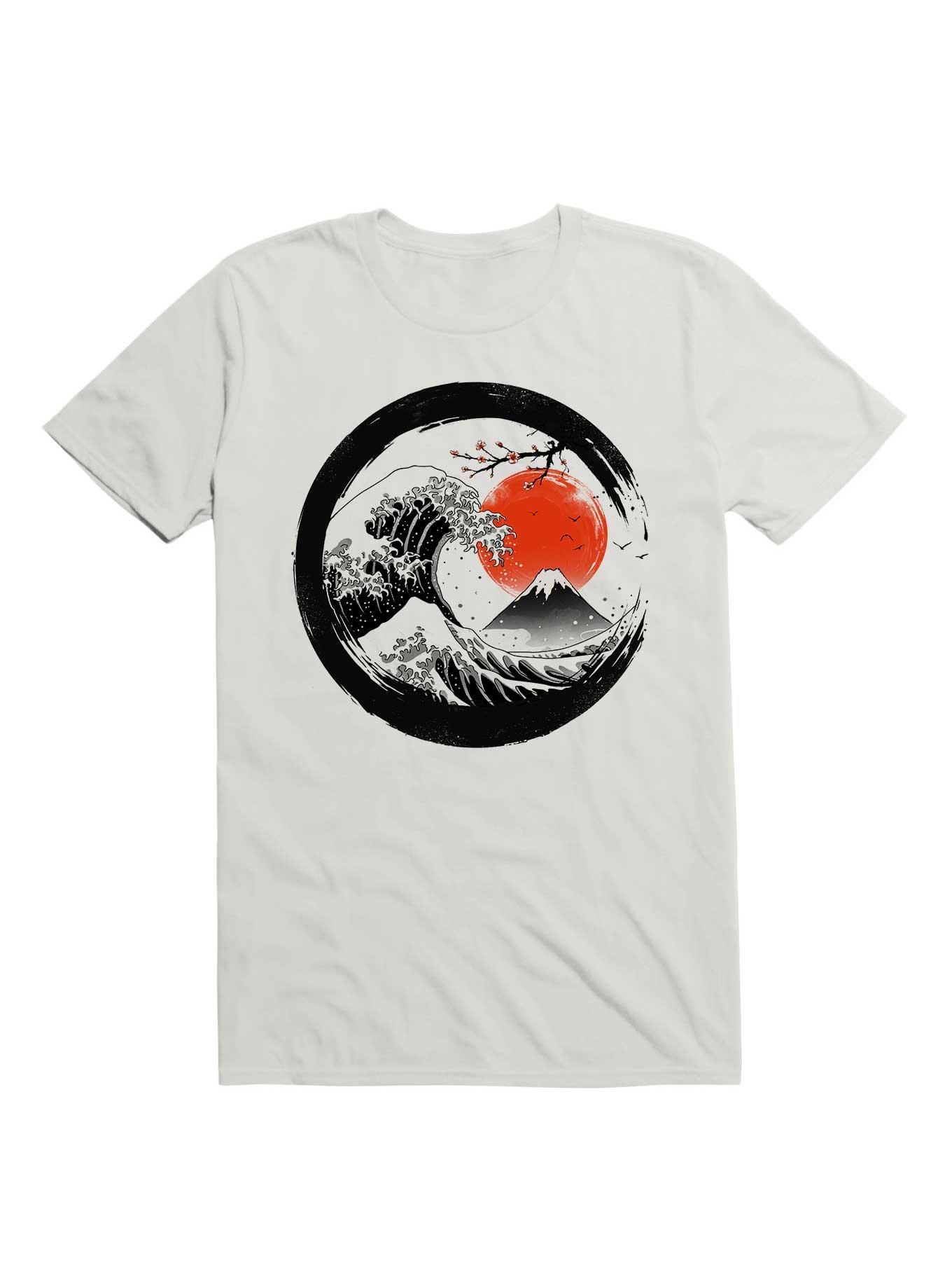 The Great Sumi Wave T-Shirt, , hi-res