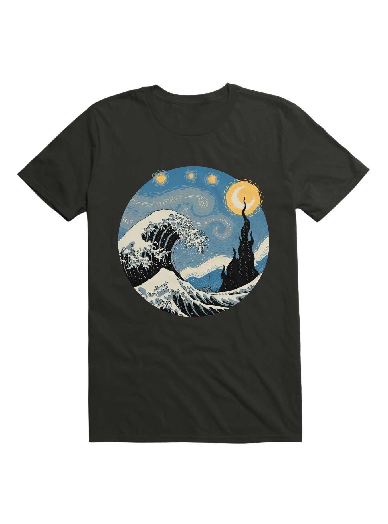 The Great Starry Wave T-Shirt, , hi-res
