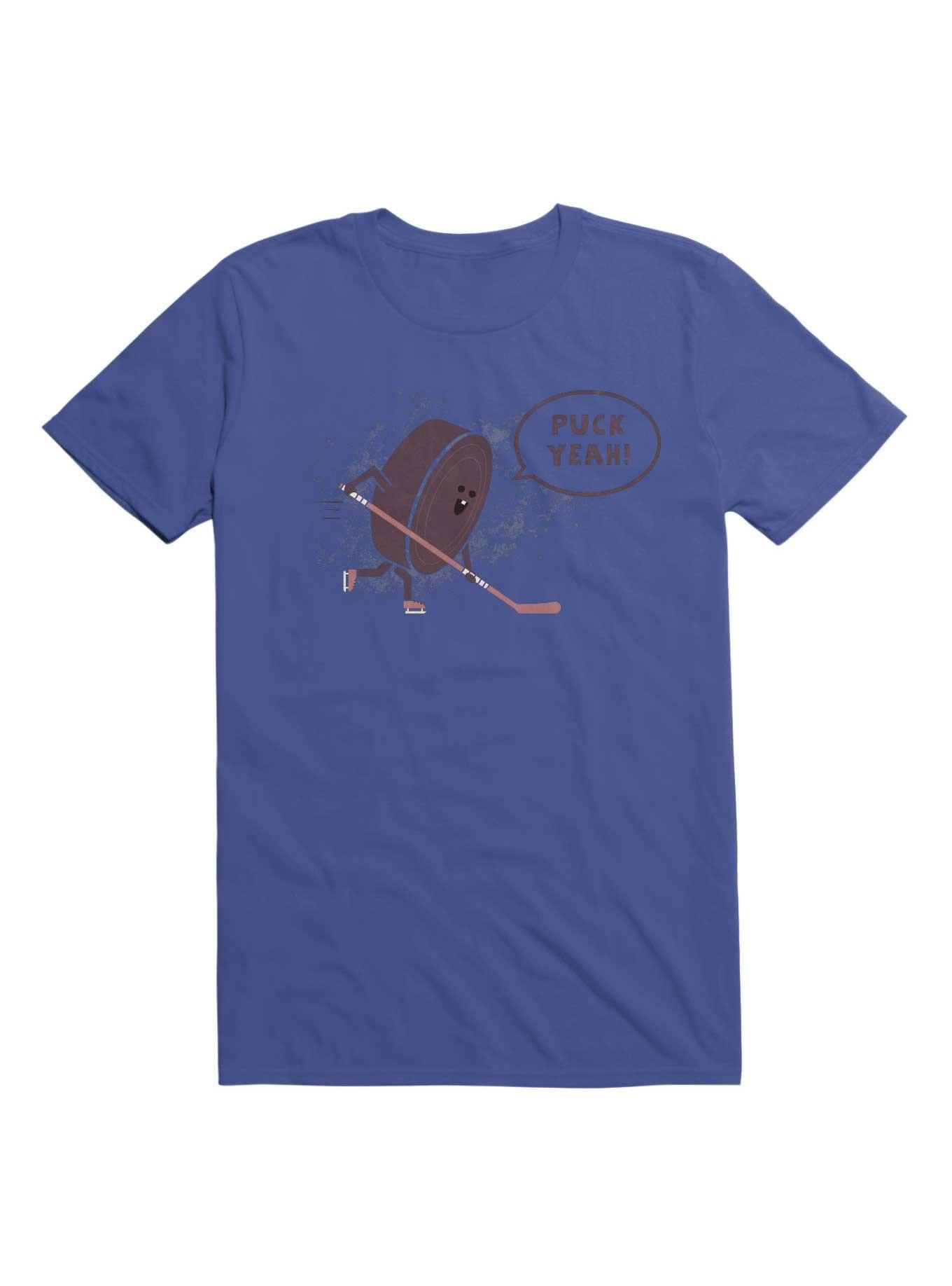 Puck Yeah T-Shirt, ROYAL, hi-res
