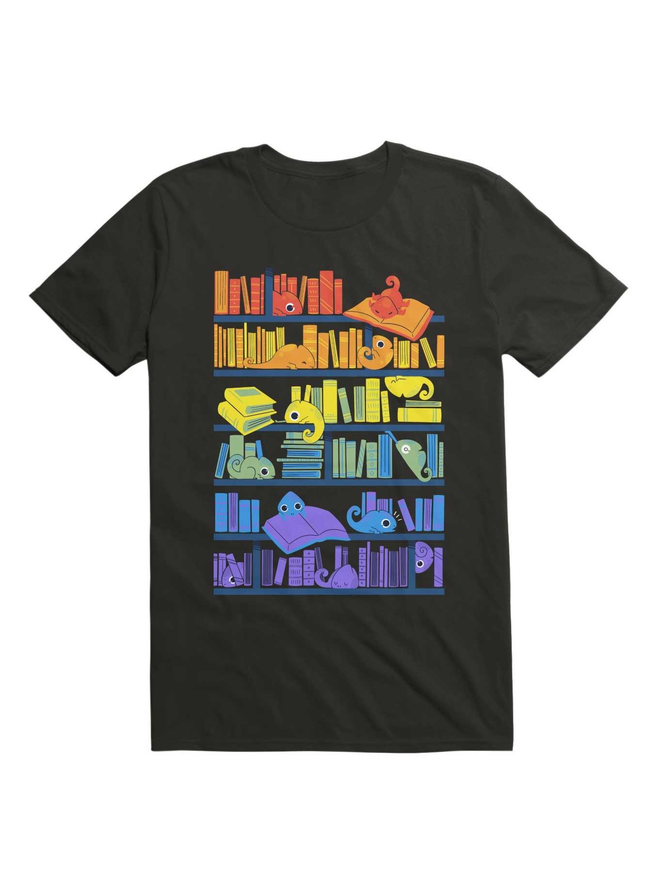 Chameleon's Library T-Shirt