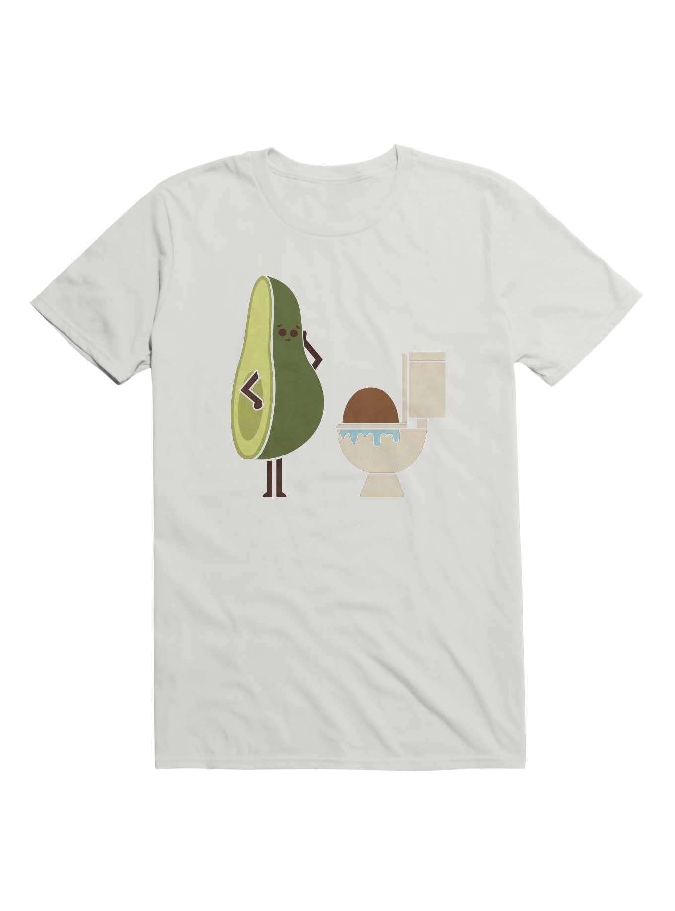 Clogged Avocado Toilet T-Shirt, , hi-res