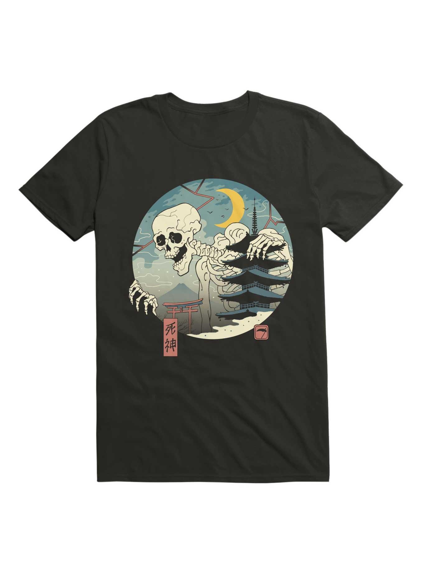 Shinigami T-Shirt, BLACK, hi-res