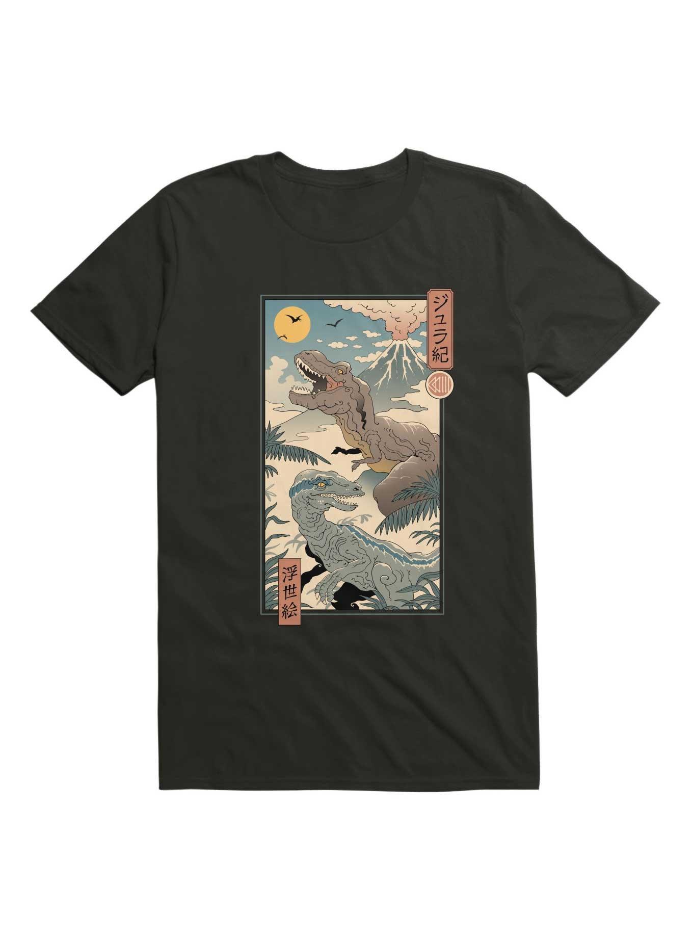 Jurassic Ukiyo-e 2 T-Shirt, , hi-res