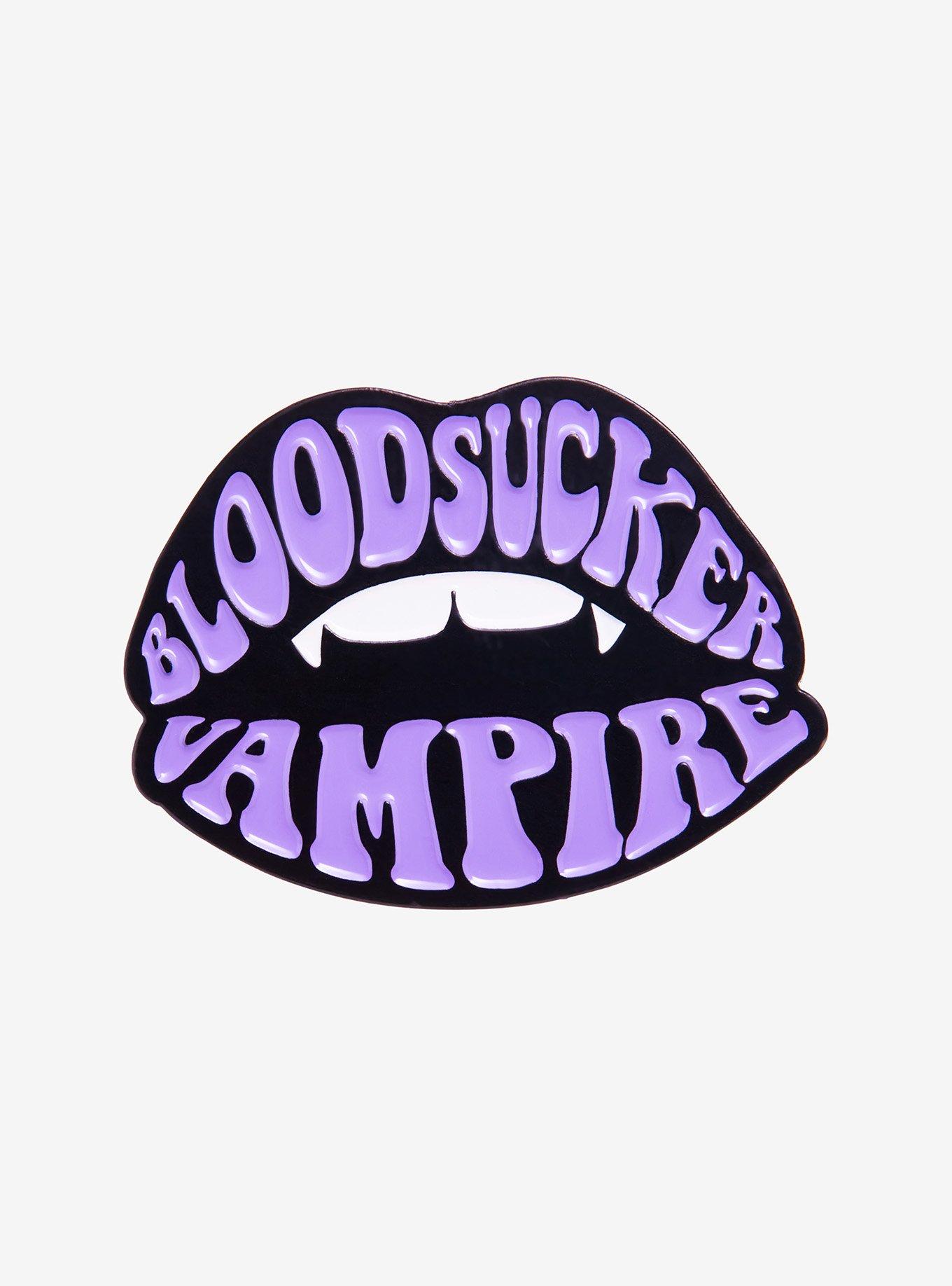 Olivia Rodrigo Vampire Mouth Enamel Pin