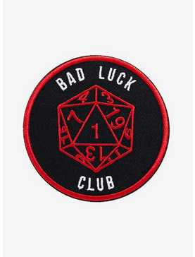 Bad Luck Club Dice Patch, , hi-res
