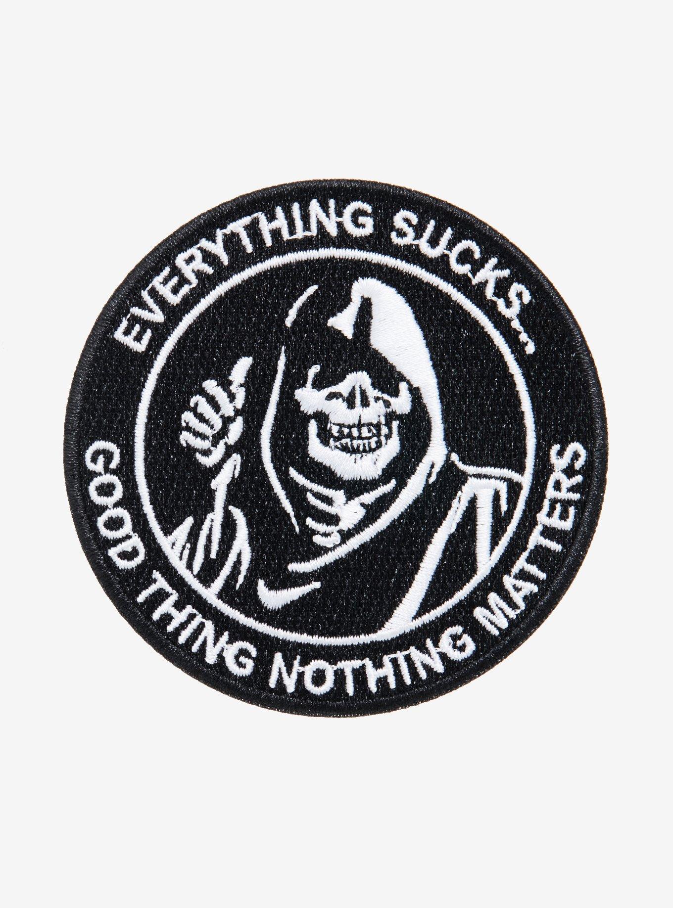 Grim Reaper Everything Sucks Patch, , hi-res