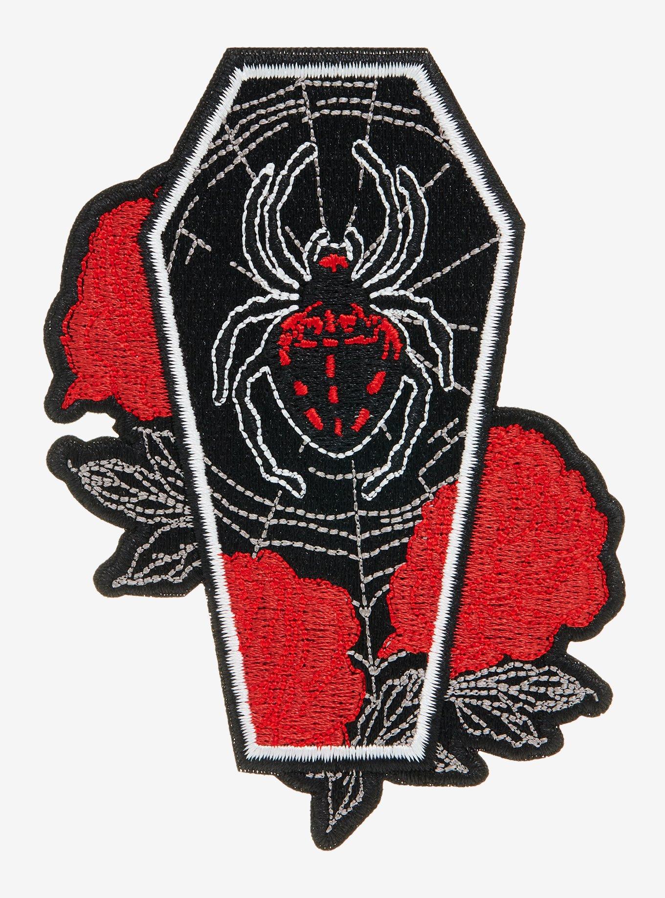 Wholesale Custom Embroidery Patch Black Captain C Patch Iron On