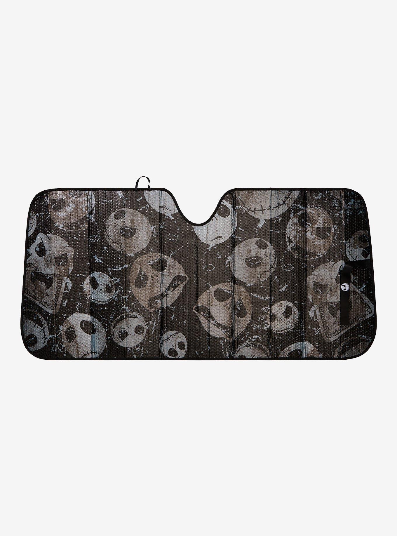 The Nightmare Before Christmas Jack Faces Accordion Sunshade, , hi-res