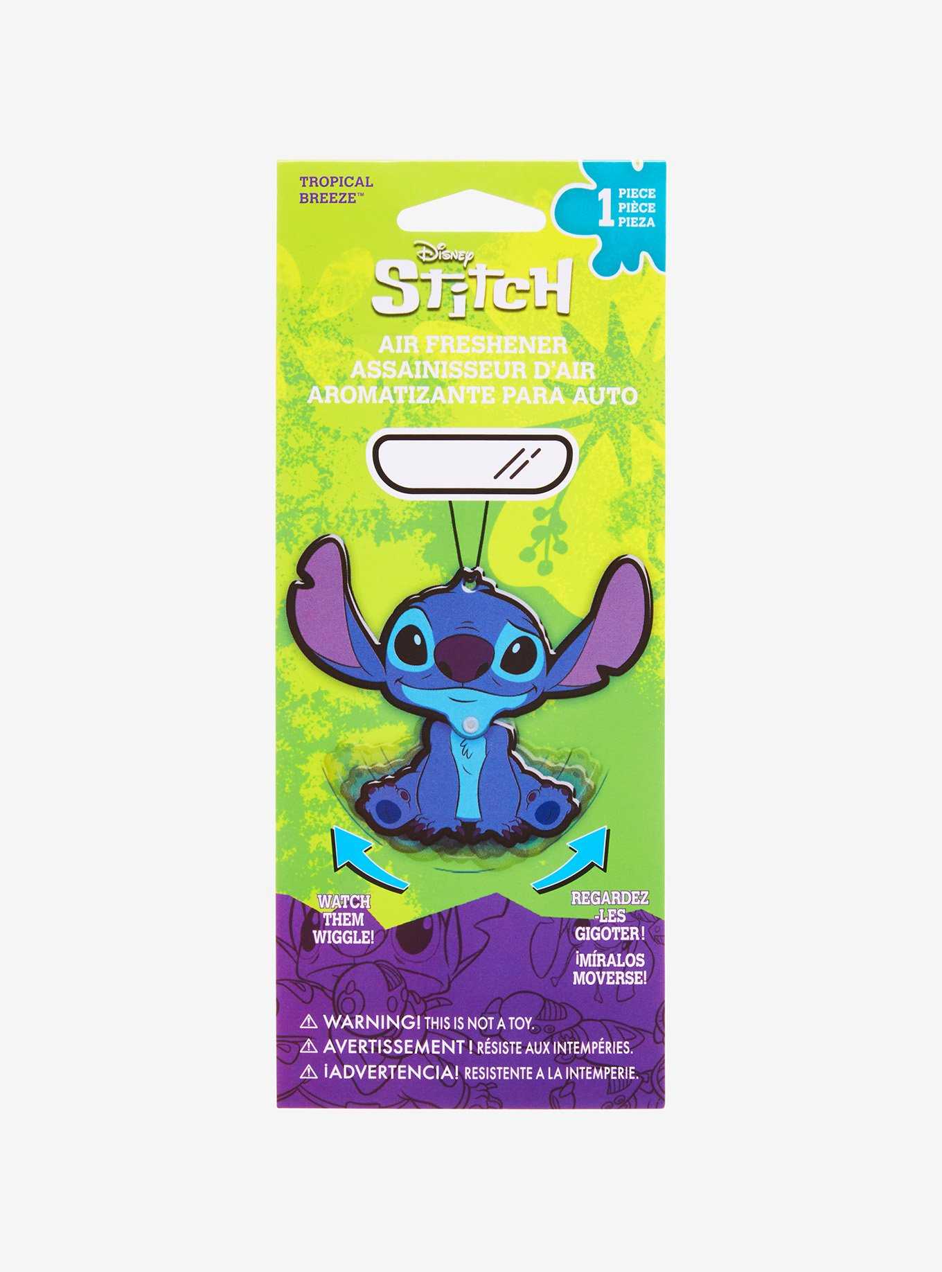 Disney Lilo & Stitch Sitting Stitch Wiggle Air Freshener, , hi-res
