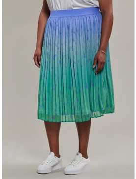 Her Universe Disney The Little Mermaid Icons Ombre Pleated Skirt Plus Size Her Universe Exclusive, , hi-res