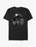 Disney Haunted Mansion Hitchhiking Ghosts Heads Extra Soft T-Shirt, BLACK, hi-res