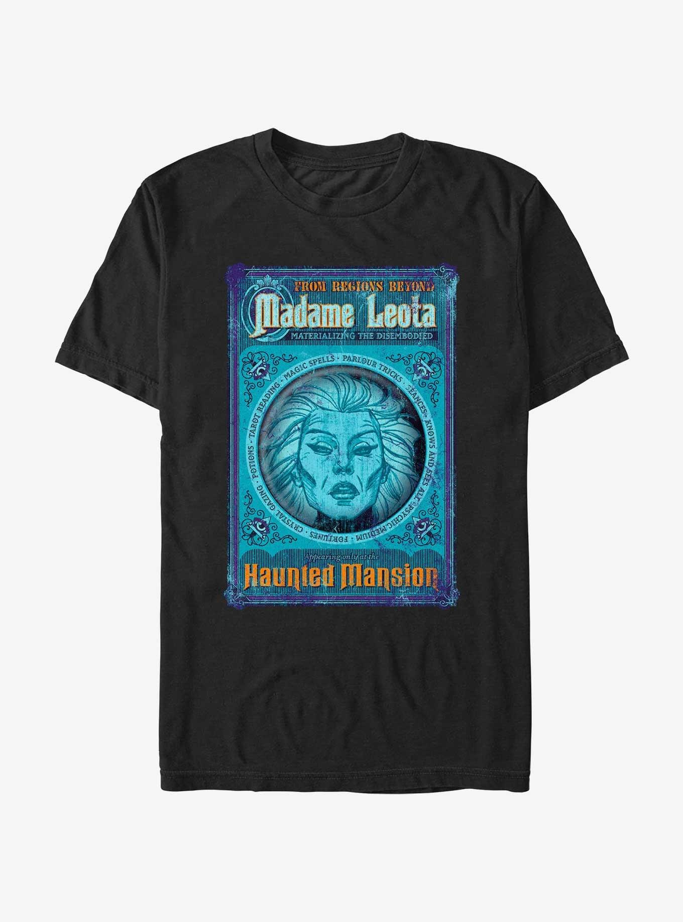 Disney Haunted Mansion Madame Leota Poster Extra Soft T-Shirt, BLACK, hi-res