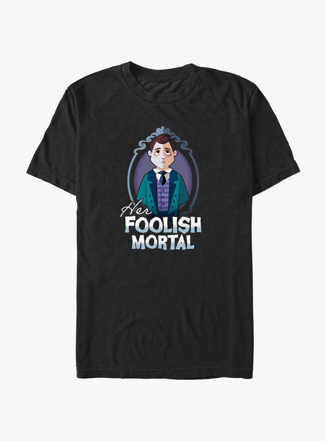 Disney Haunted Mansion Her Foolish Mortal Heavyweight T-Shirt
