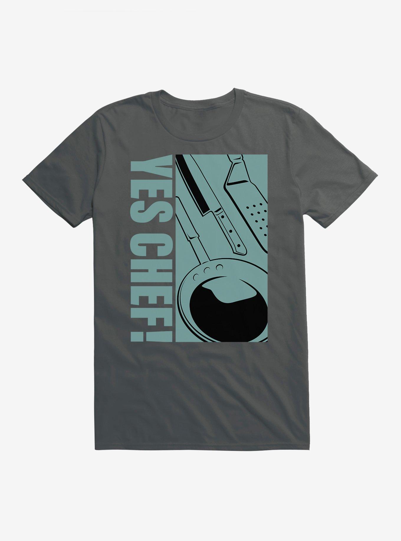 Yes Chef! Kitchenware Green Graphic T-Shirt, , hi-res