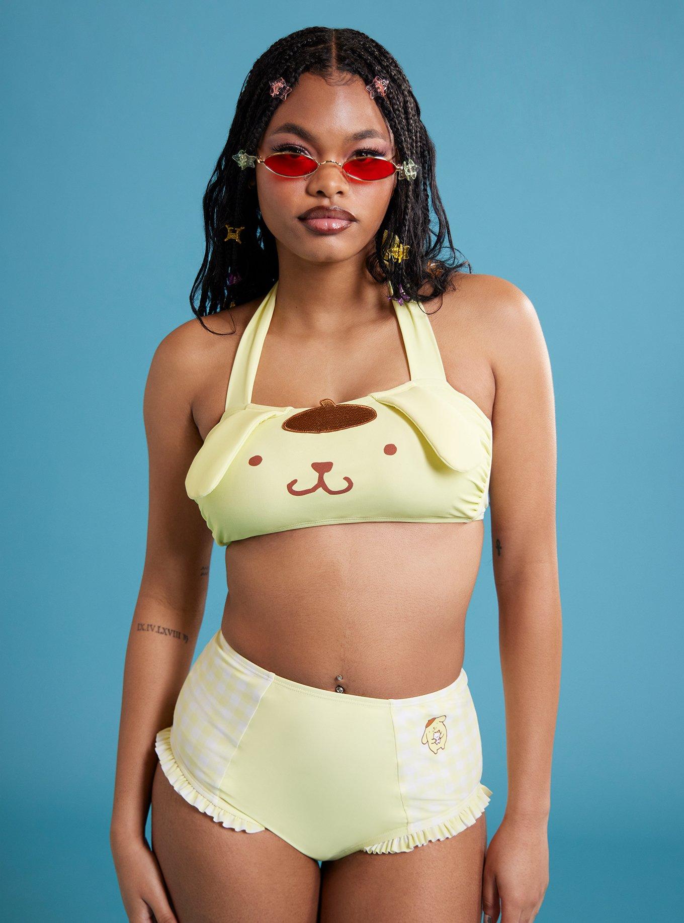 Pompompurin Halter Swim Top