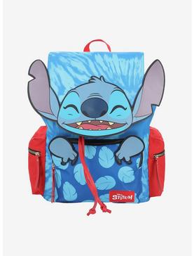 Disney Lilo & Stitch Smiling Stitch Slouch Backpack, , hi-res