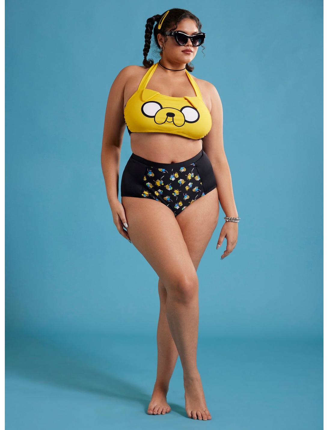 Adventure Time Jake & Finn Swim Bottoms Plus Size, MULTI, hi-res