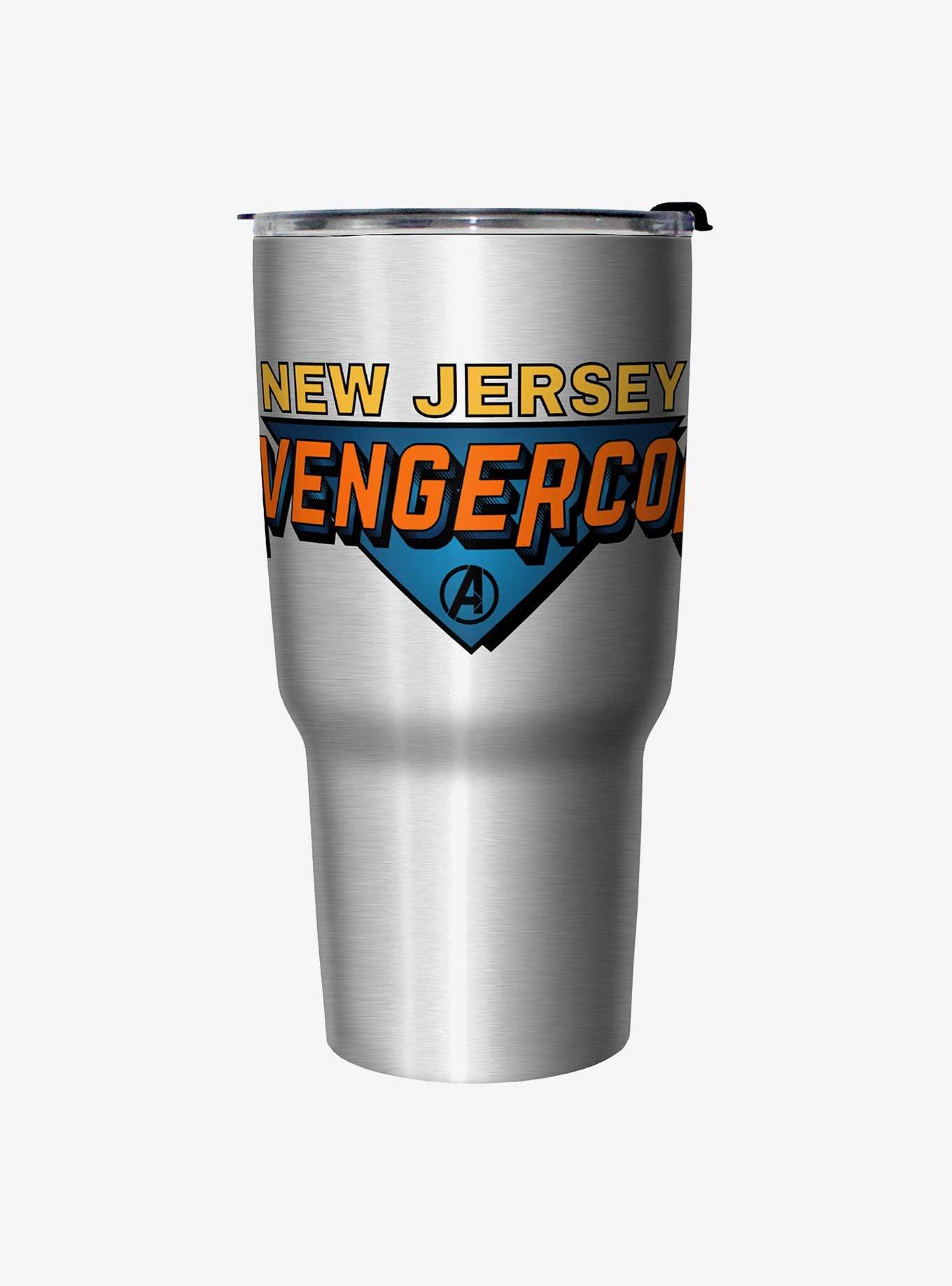 Marvel Ms. Marvel New Jersey Avengercon Logo Travel Mug, , hi-res