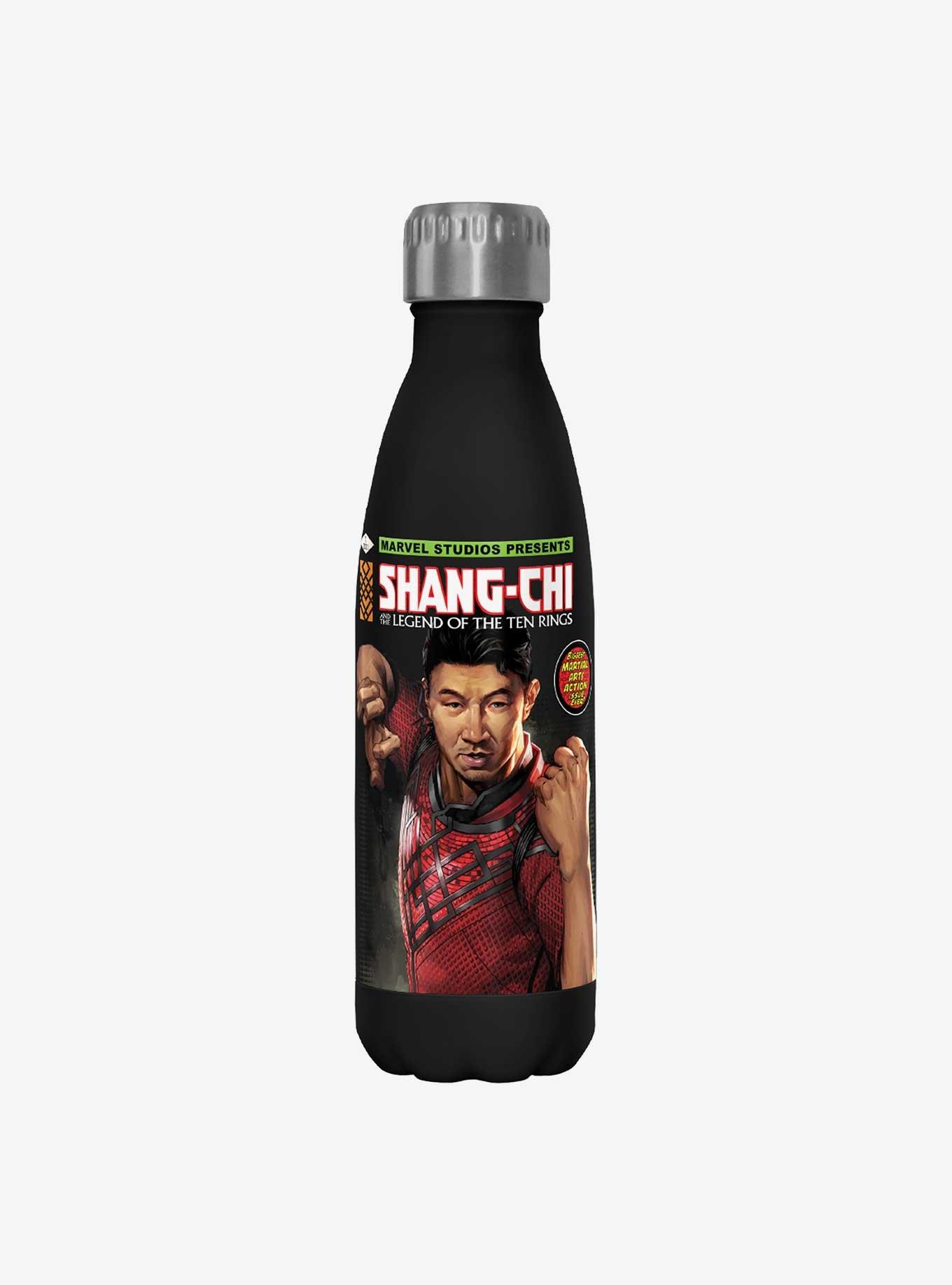 Marvel Shang-Chi and the Legend of the Ten Rings Comic Cover Water Bottle