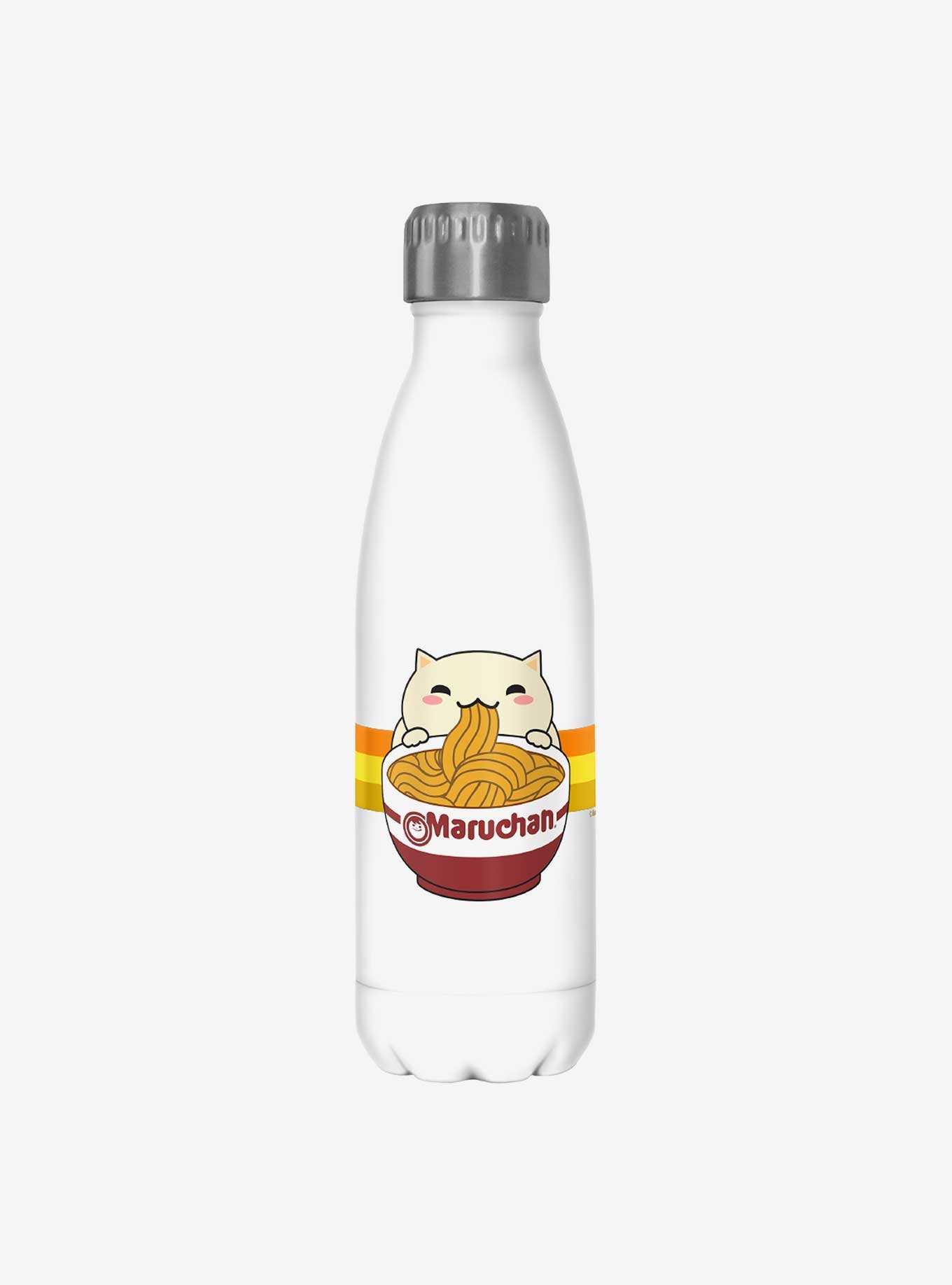 Maruchan Yummy Noodle Cat Water Bottle, , hi-res