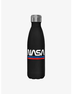 NASA Stripes Logo Water Bottle, , hi-res