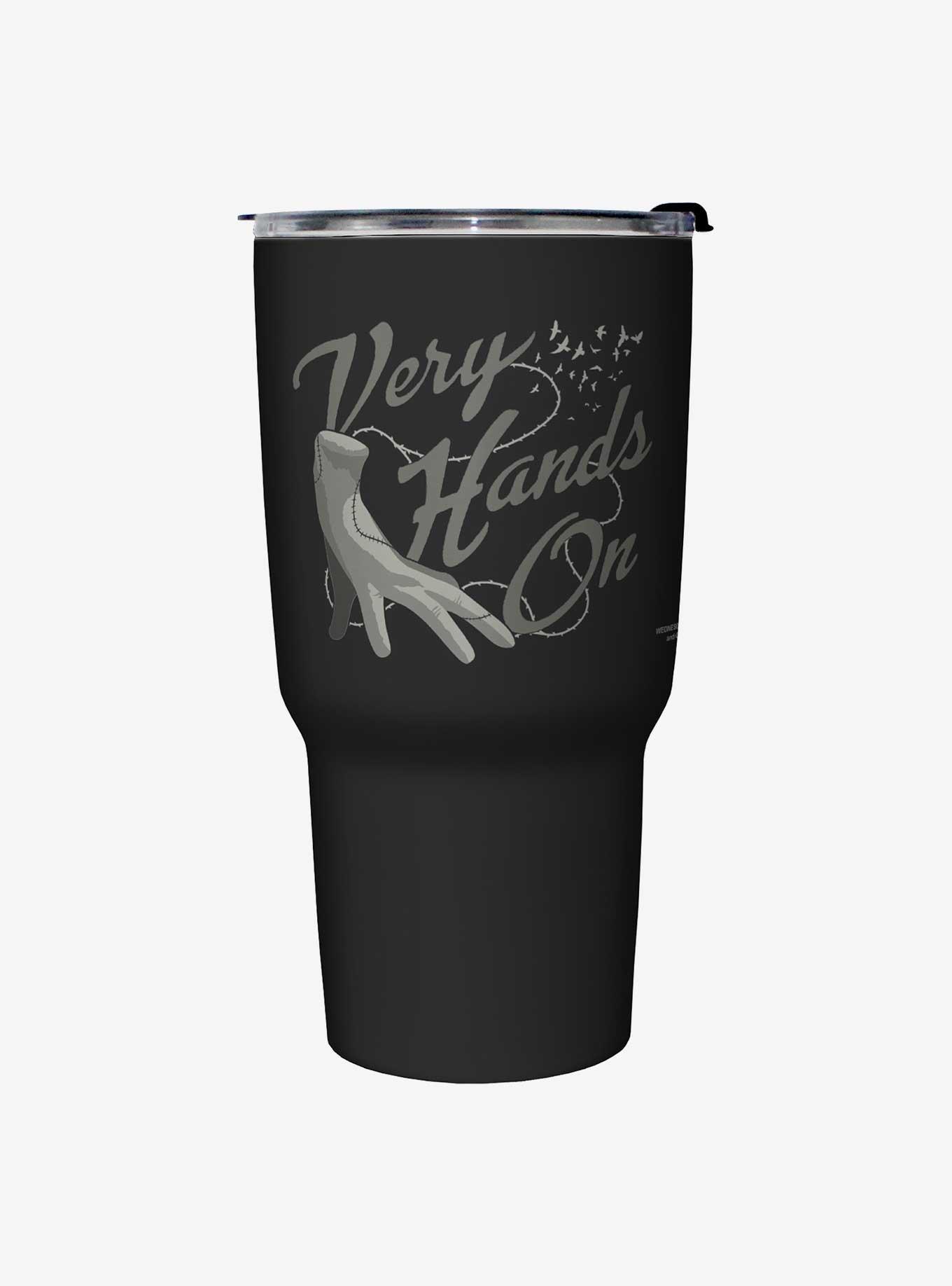 Wednesday Hands On Travel Mug, , hi-res