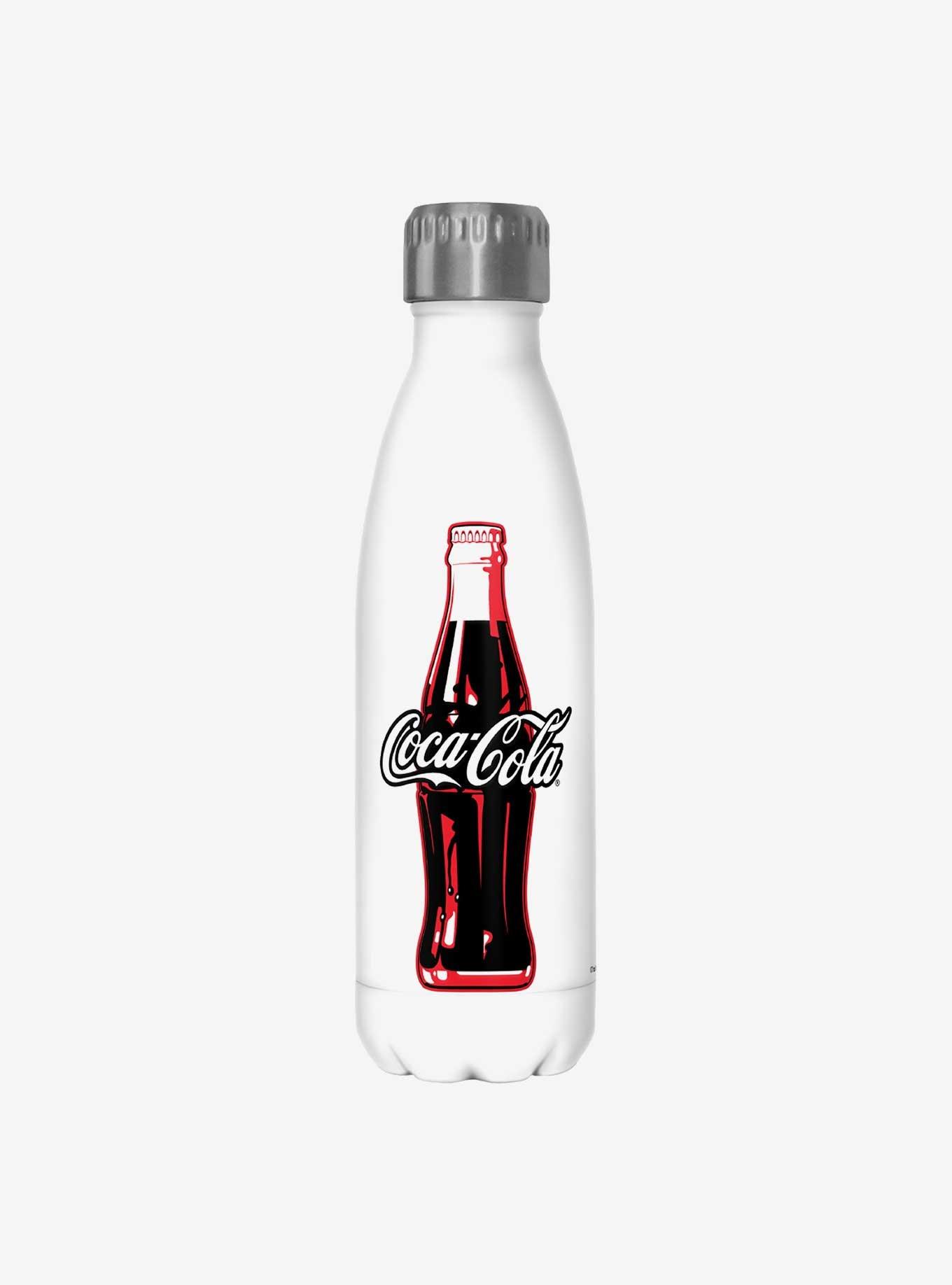 coca cola bottle logo black and white