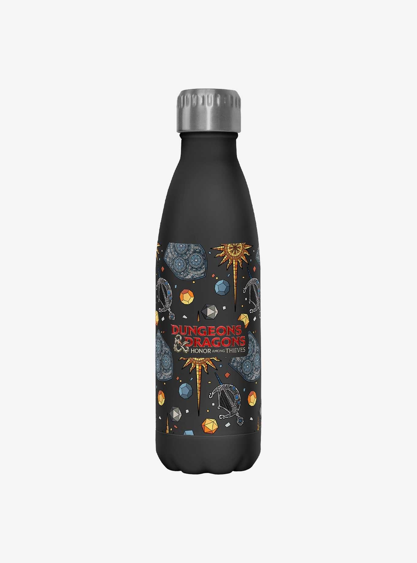 Dungeons & Dragons Mosaic Badges Water Bottle, , hi-res