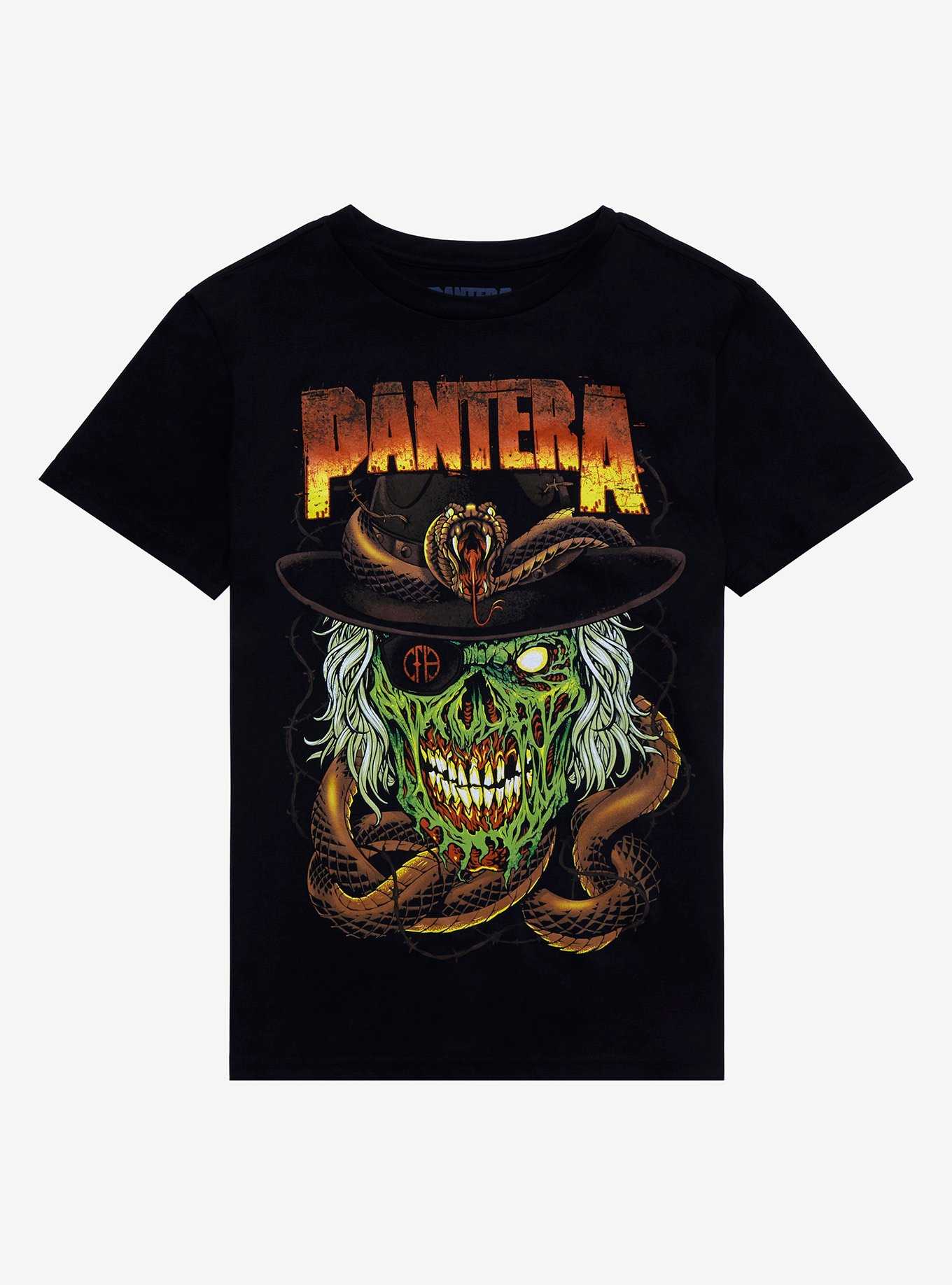 Pantera Zombie Cowboy Boyfriend Fit Girls T-Shirt, , hi-res