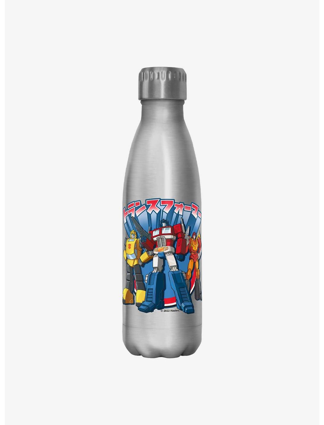 Transformers Kanji Transformers Water Bottle, , hi-res