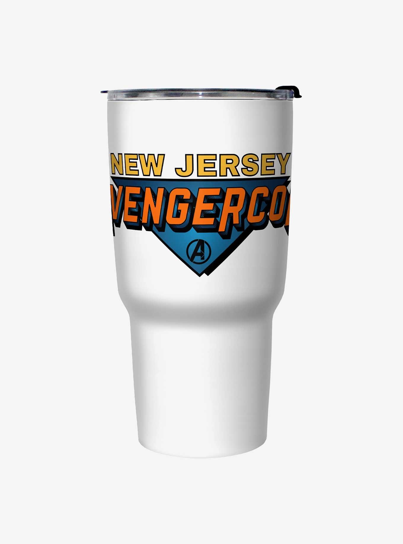 Marvel Ms. Marvel New Jersey Avengercon Logo Travel Mug, , hi-res
