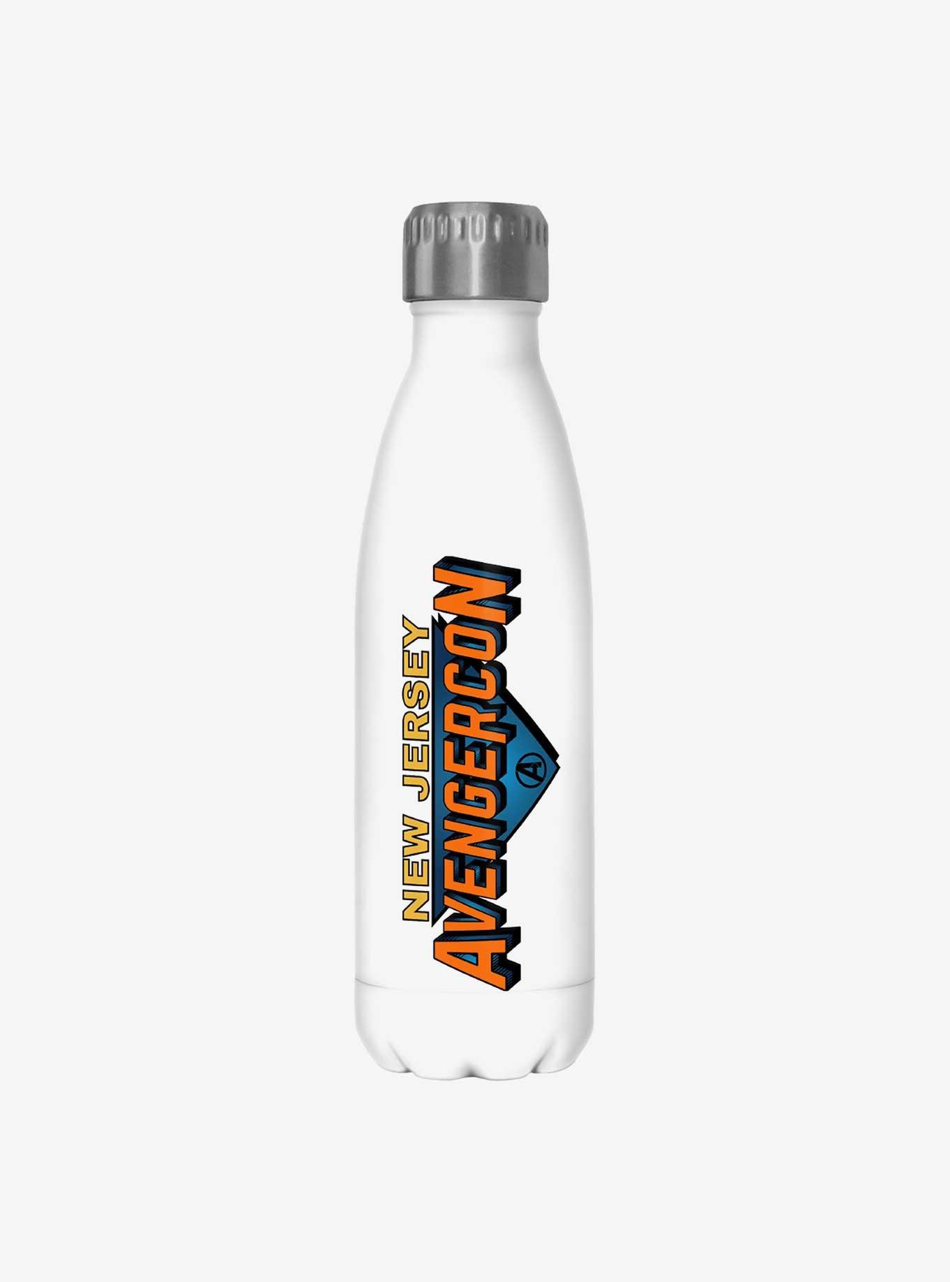 Marvel Ms. Marvel New Jersey Avengercon Logo Water Bottle