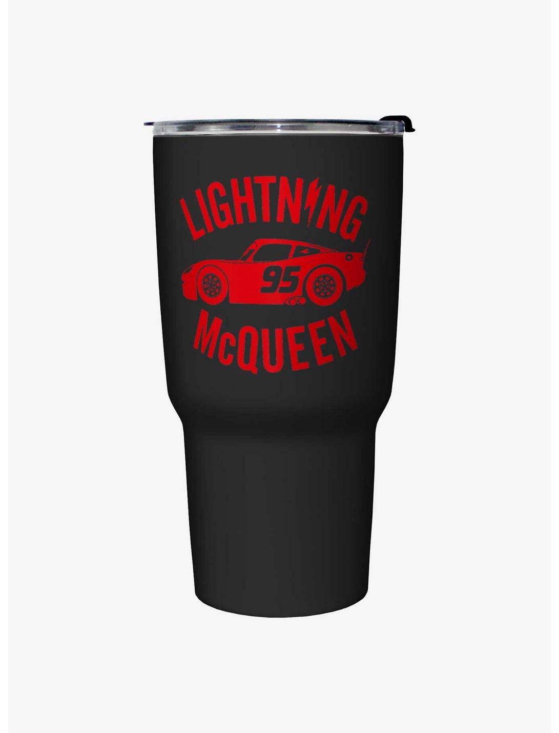 Disney Pixar Cars Lightning McQueen Race Ready Travel Mug, , hi-res